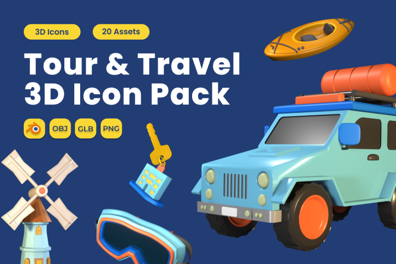 tour-and-travel-3d-icon-pack-vol-4