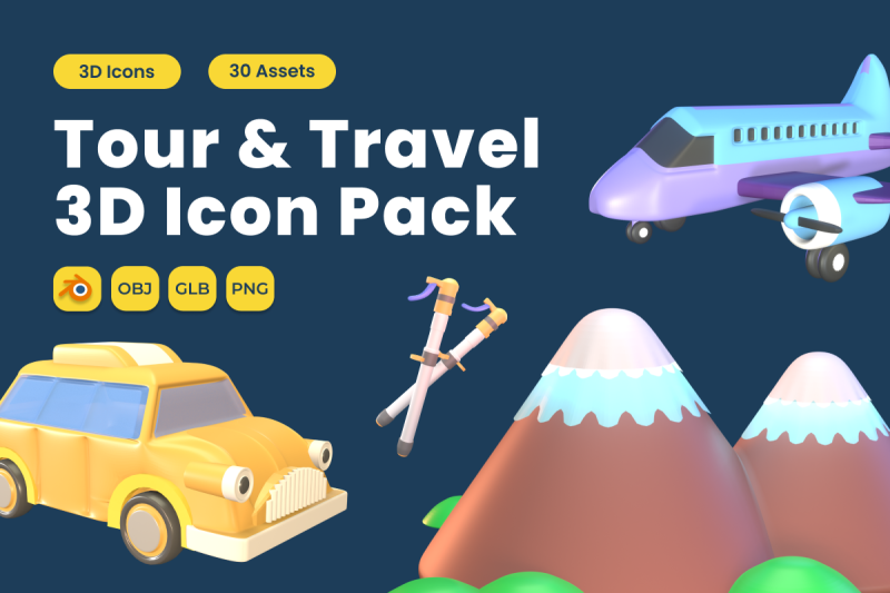 tour-and-travel-3d-icon-pack-vol-5