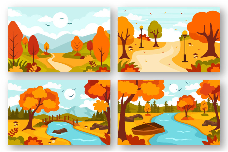 22-autumn-landscape-blue-background-illustration