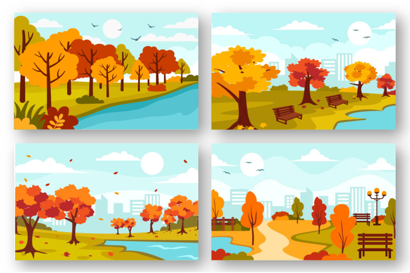 22-autumn-landscape-blue-background-illustration