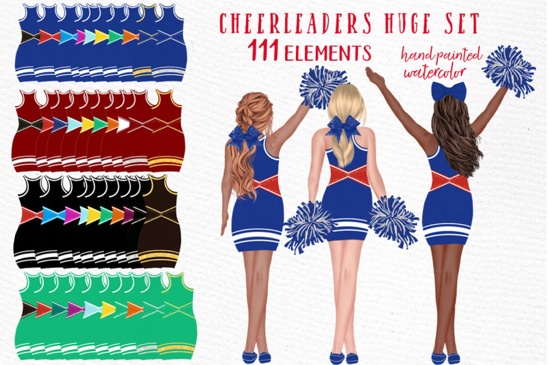 cheerleaders-bundle-clipart-sports-team-cheerleader-uniforms