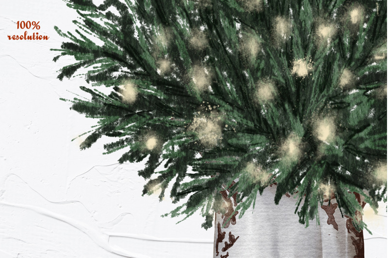christmas-tree-watercolor-clipart