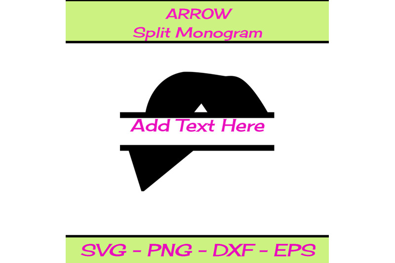 arrow-split-monogram-svg