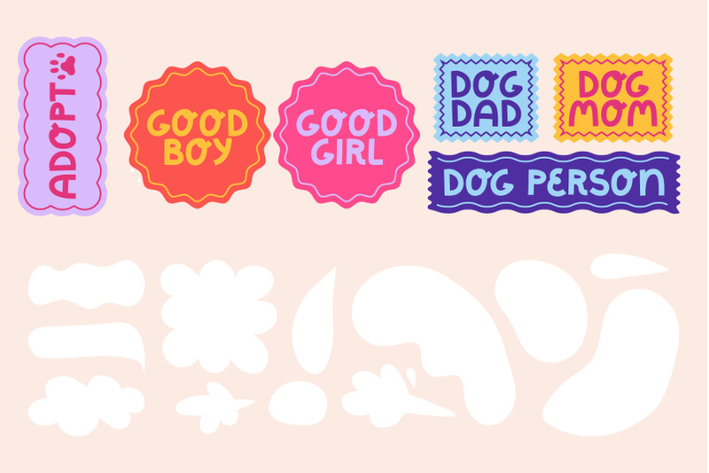 doggos-clipart-patterns