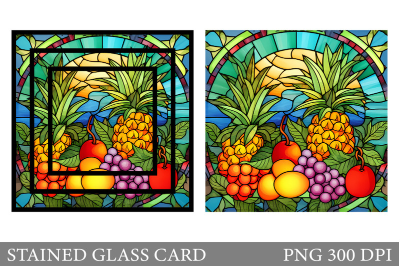 stained-glass-fruits-card-stained-glass-tropical-fruit-card