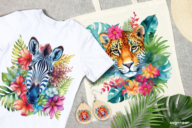 watercolor-animal-t-shirt-sublimation-print-designs-bundle