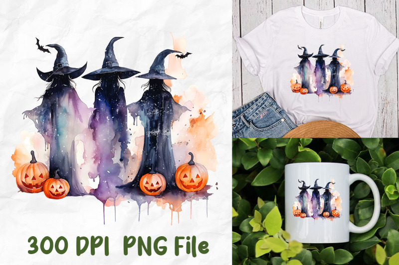 halloween-witch-scary-ghosts-pumpkins