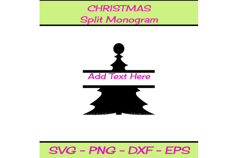 christmas-split-monogram-svg