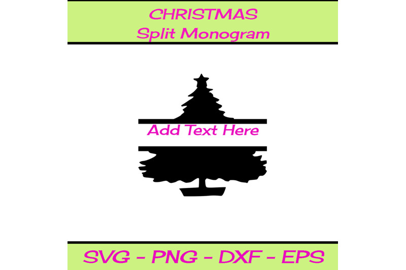 christmas-split-monogram-svg