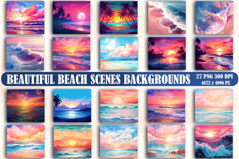 beautiful-beach-scenes-backgrounds-bundle