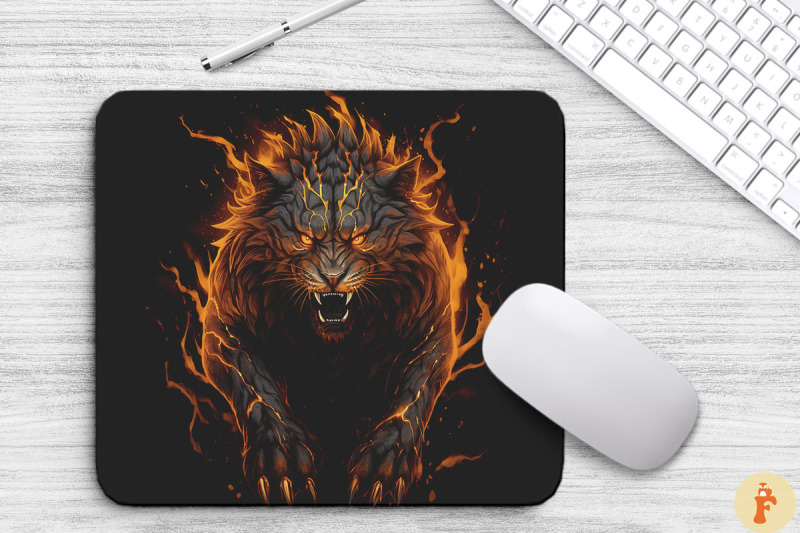 ferocious-tiger-and-fire-flames