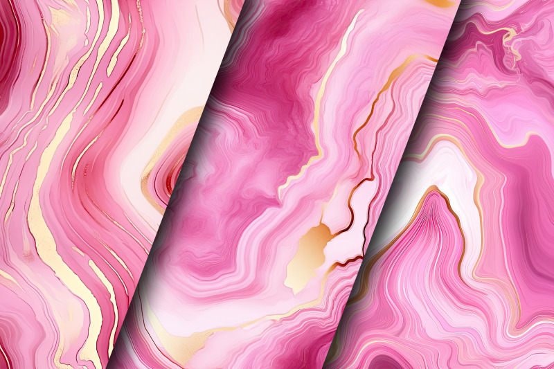 pink-and-gold-agate-pattern-digital-papers