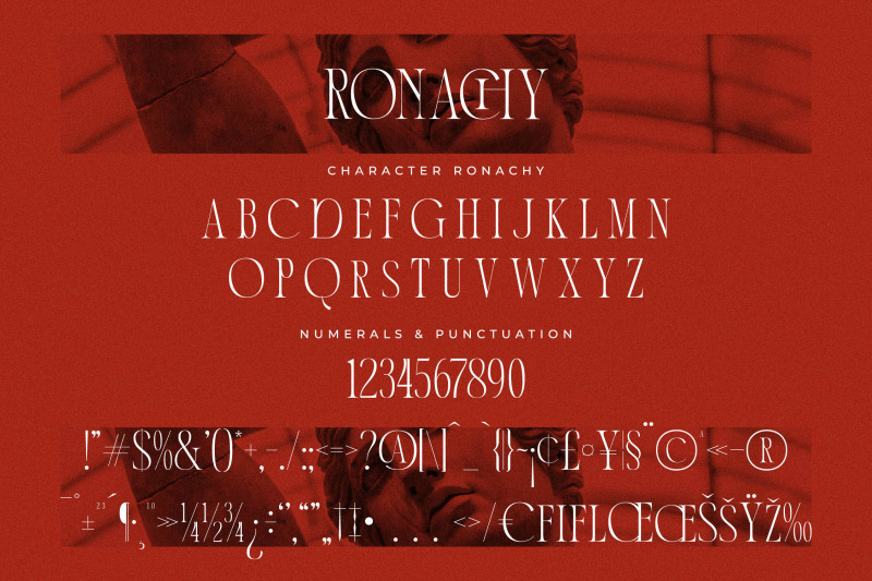 ronachy-typeface