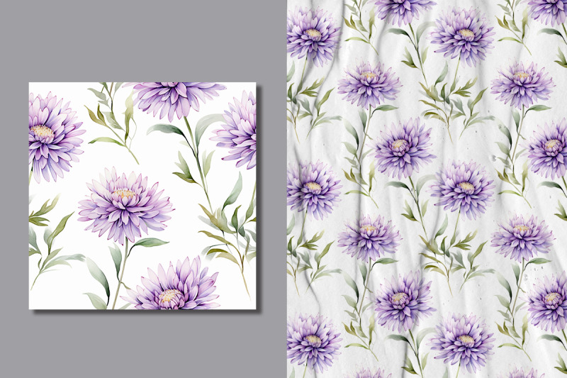 set-of-floral-seamless-patterns