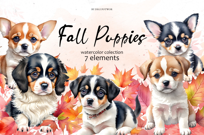 watercolor-autumn-puppy-png-cliparts-fall-dogs-bundle