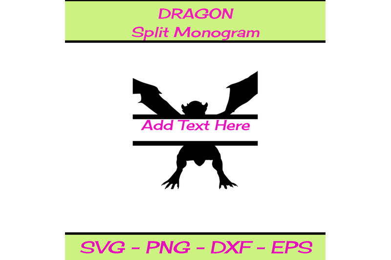 dragon-split-monogram-svg