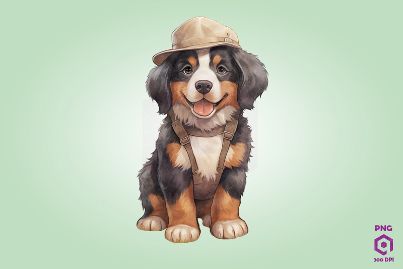 farmer-bernese-mountain-dog-clipart