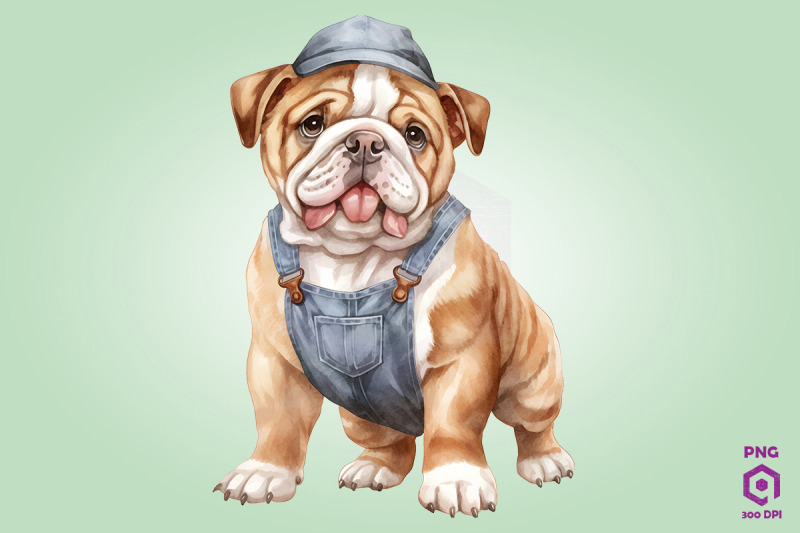 farmer-bulldog-dog-clipart