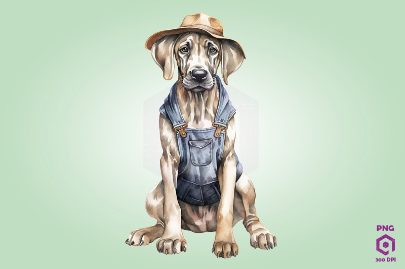 farmer-great-dane-dog-clipart