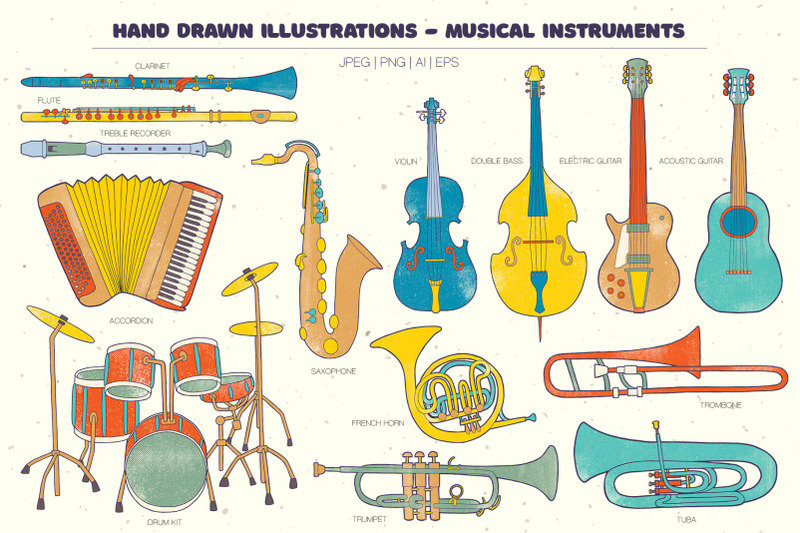 music-players-and-musical-instruments-collection