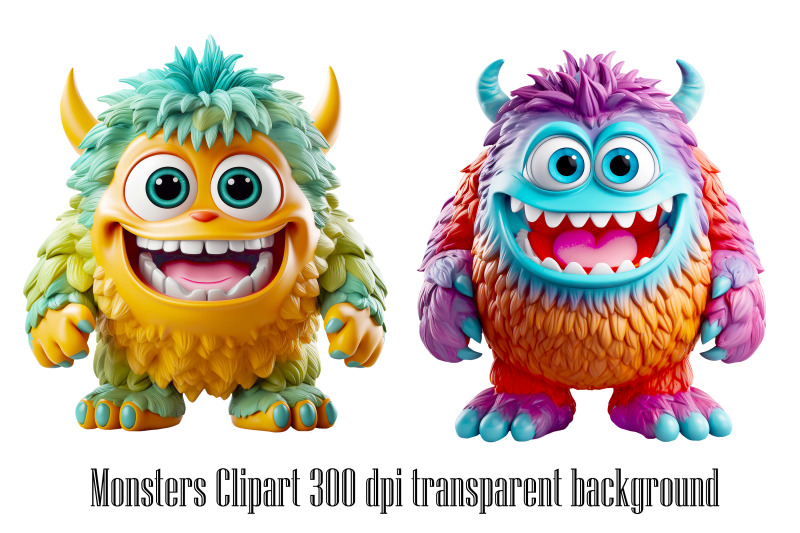 monsters-clipart-halloween-clipart-png