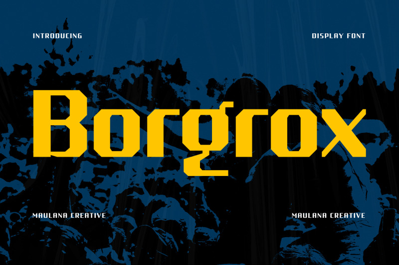 borgrox-display-font