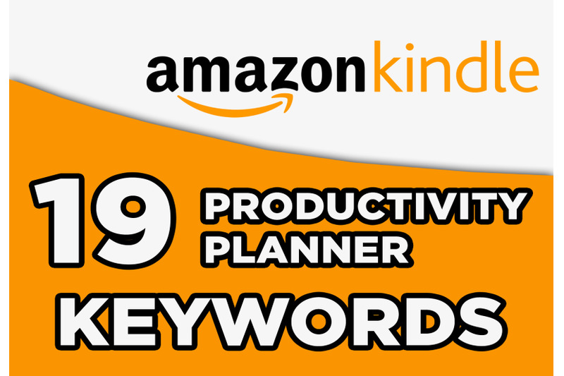 productivity-planner-kdp-keywords