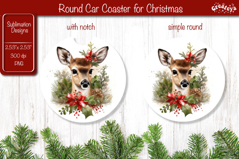 car-coaster-christmas-sublimation-round-coaster-sublimation-design-chr