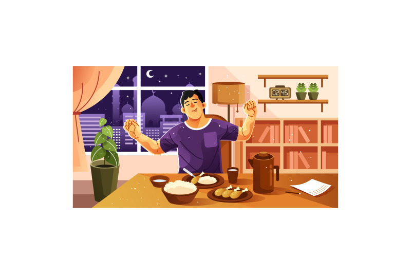 sahur-ramadan-illustration