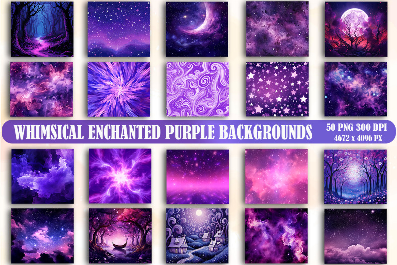 whimsical-enchanted-purple-backgrounds-bundle