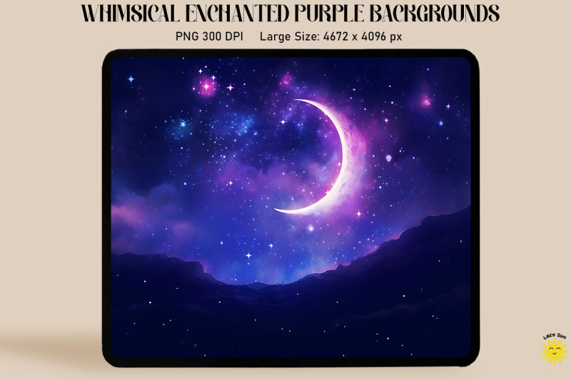 purple-galaxy-with-stars-and-a-moon