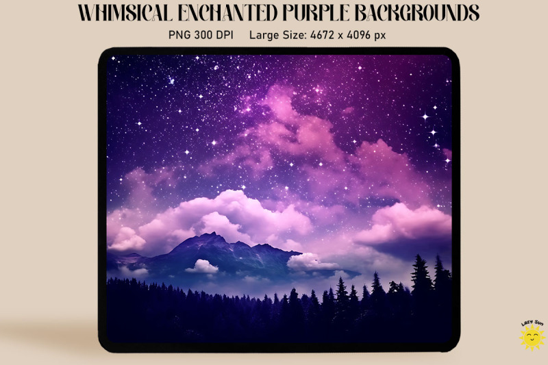 enchanted-purple-night-sky-backgrounds