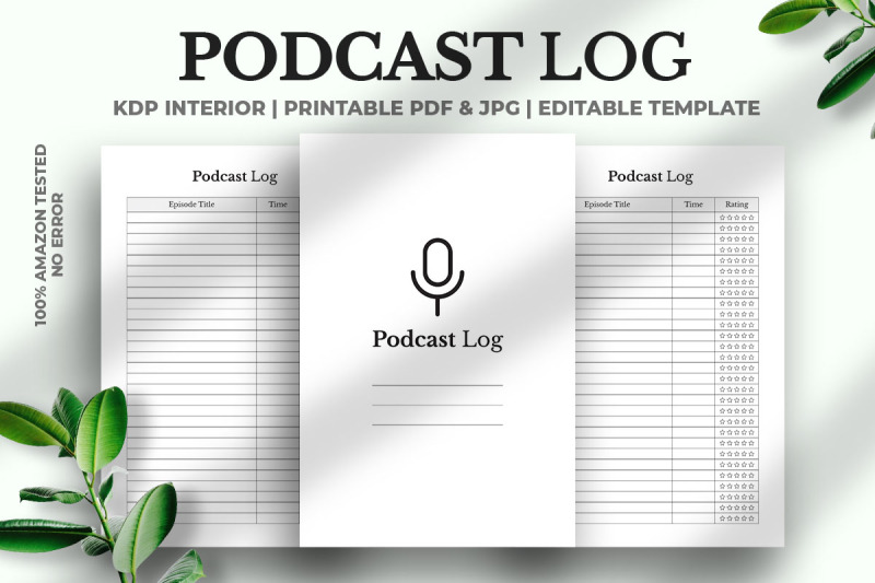 podcast-log-kdp-interior