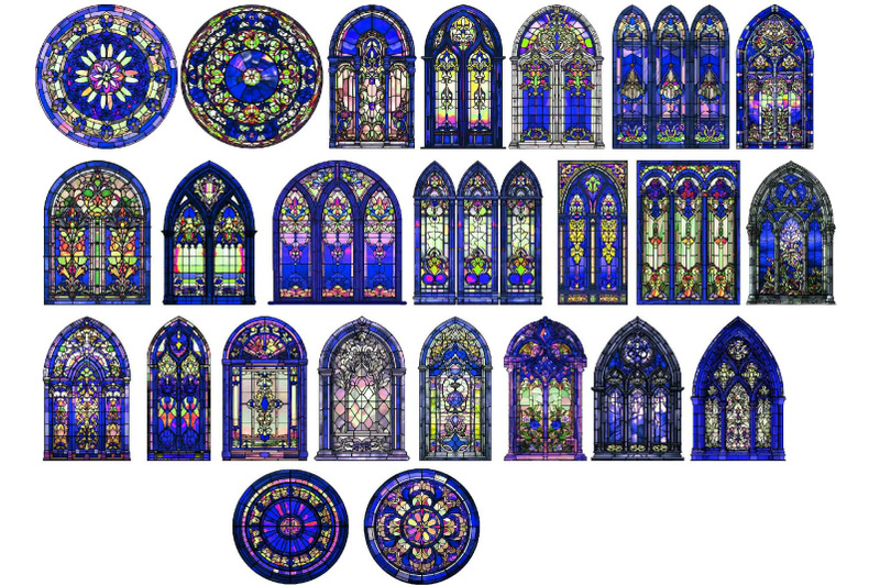 blue-stained-glass-windows-clipart-halloween-clip-art