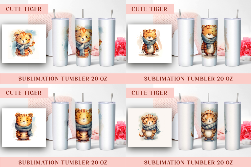 watercolor-cute-animals-tumbler-wrap-20-oz