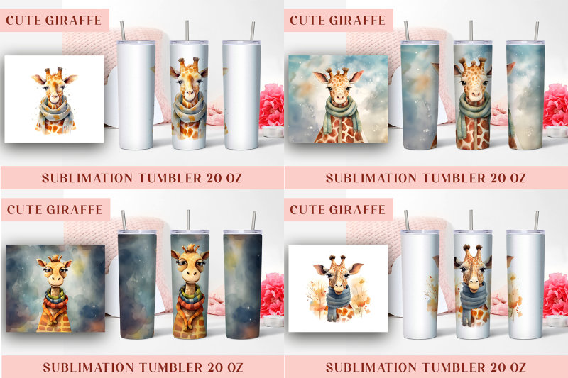 watercolor-cute-animals-tumbler-wrap-20-oz