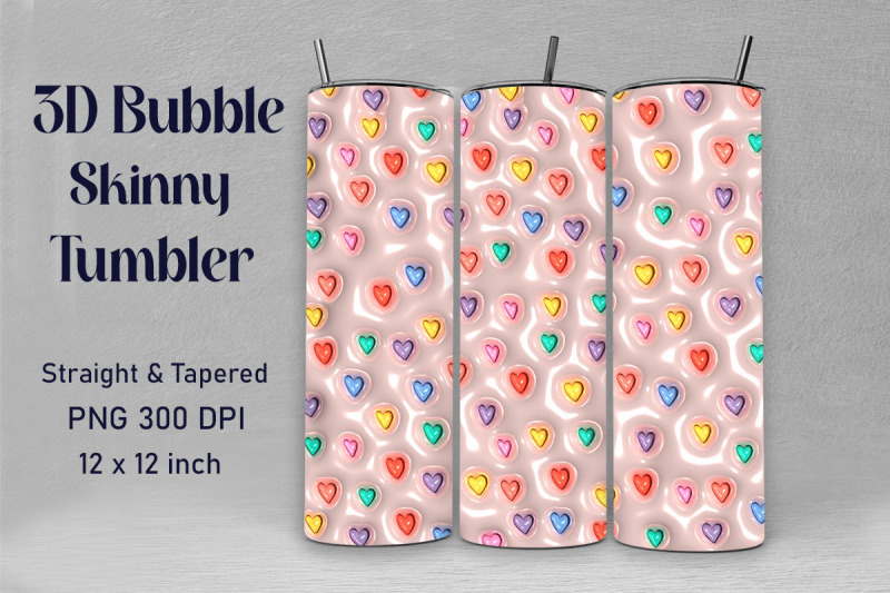 3d-inflated-lovely-heart-tumbler-wrap