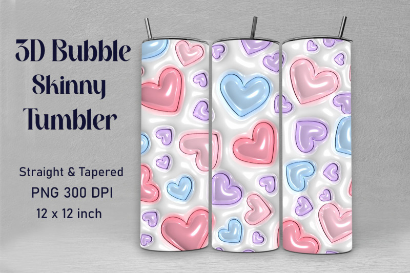 3d-inflated-lovely-heart-tumbler-wrap