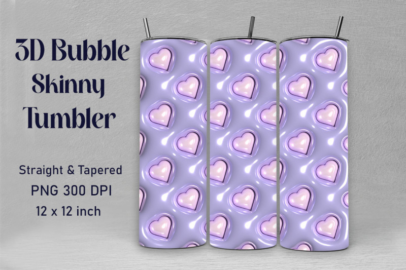 3d-inflated-lovely-heart-tumbler-wrap