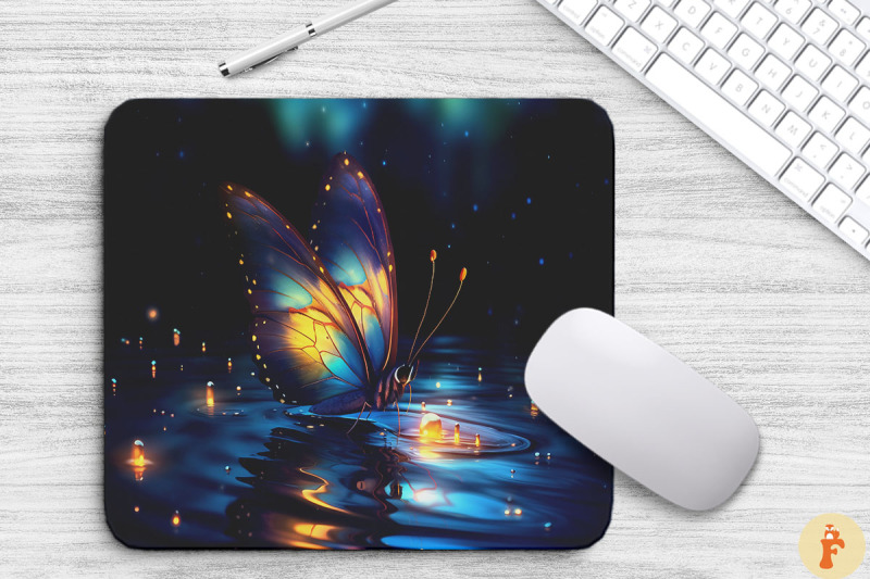 bioluminescent-butterfly-on-water