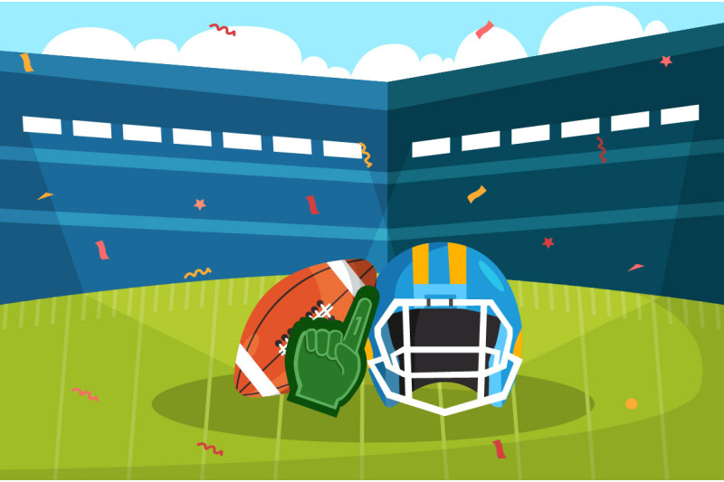 11-american-football-vector-illustration