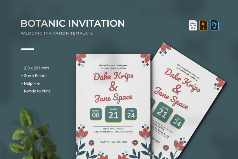 botanic-wedding-invitation