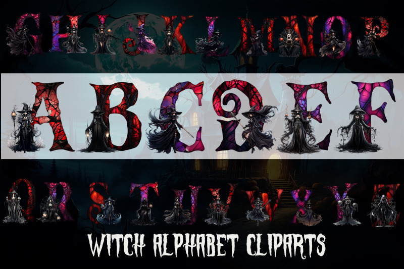 witch-alphabet-cliparts