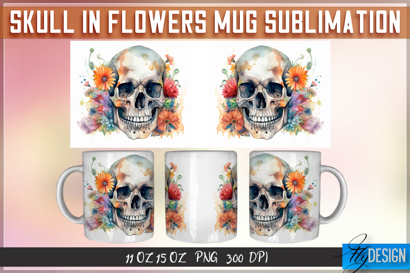 skull-in-flowers-11-oz-15-oz-mug-sublimation