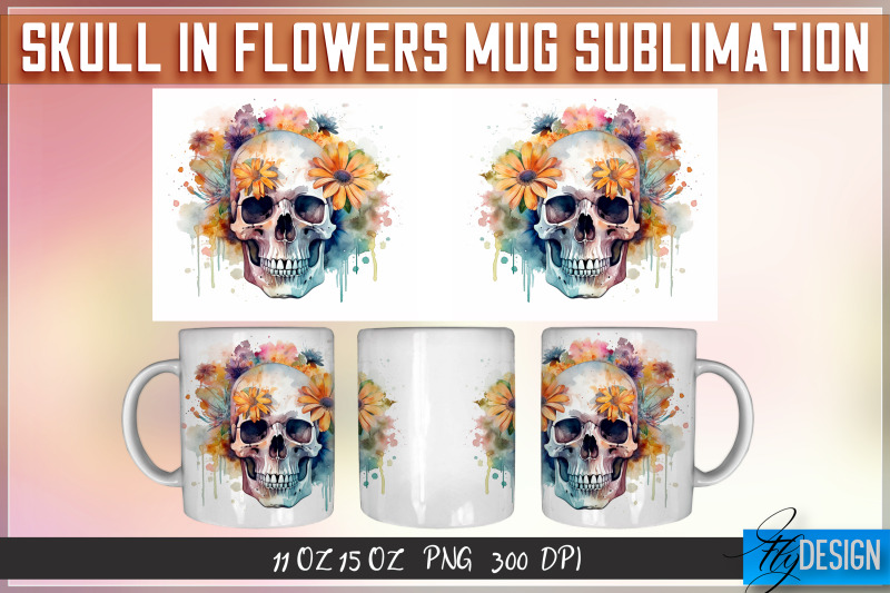 skull-in-flowers-11-oz-15-oz-mug-sublimation