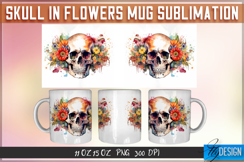 skull-in-flowers-11-oz-15-oz-mug-sublimation