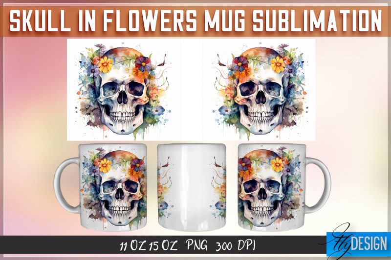 skull-in-flowers-11-oz-15-oz-mug-sublimation