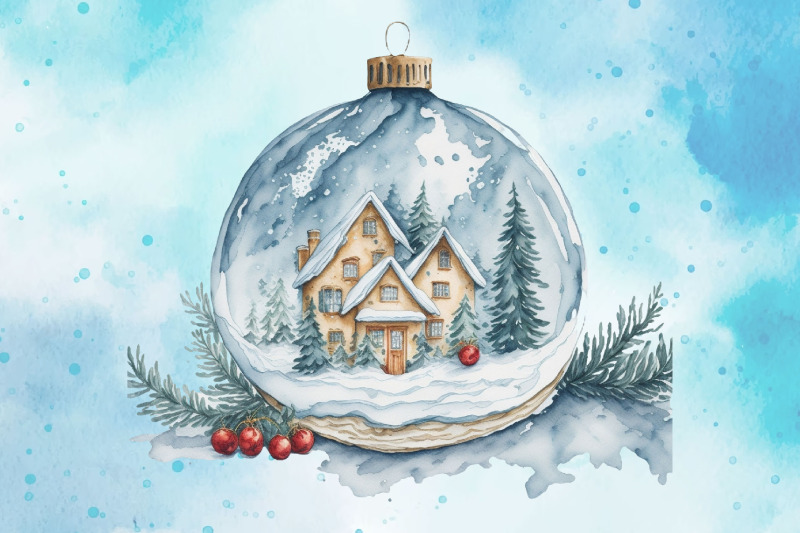 christmas-ornament-watercolor-clipart