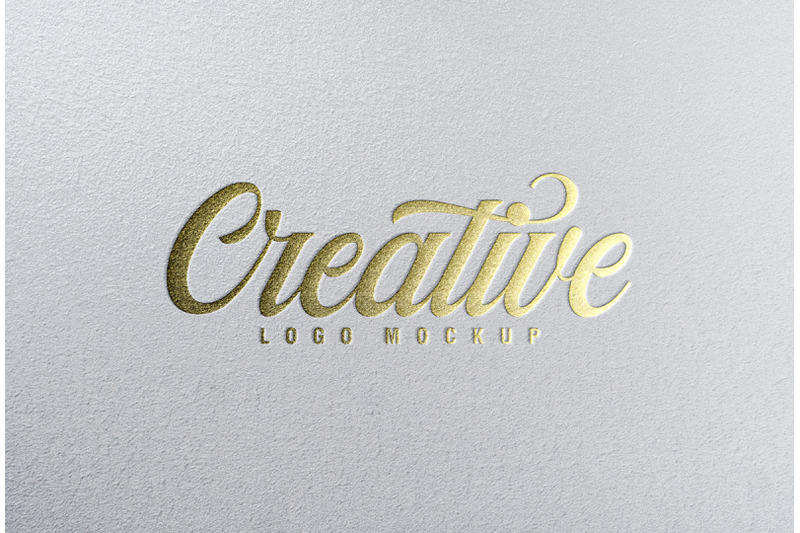 logo-mockup-gold-foil-effect