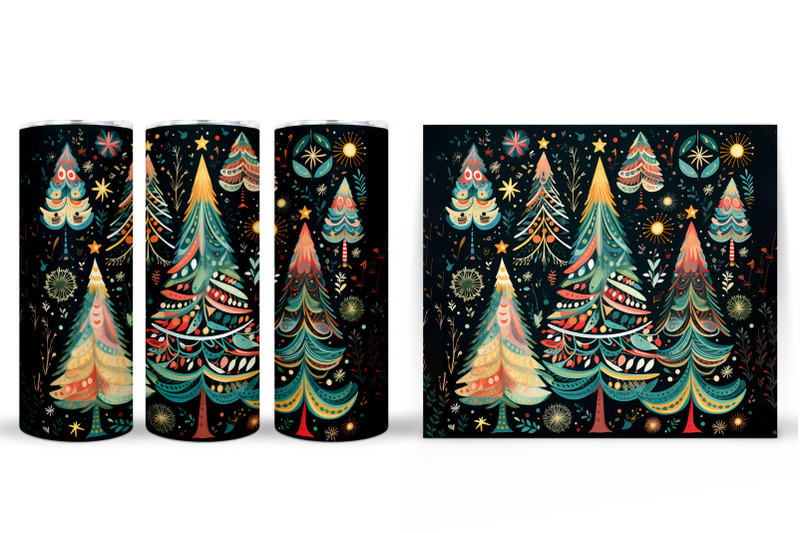 christmas-tree-tumbler-wrap-sublimation